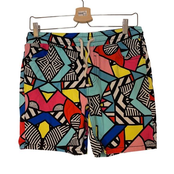 OH SNAP! Stretch Twill Men's Shorts 80's 90's Vintage Look size M - Picture 1 of 3